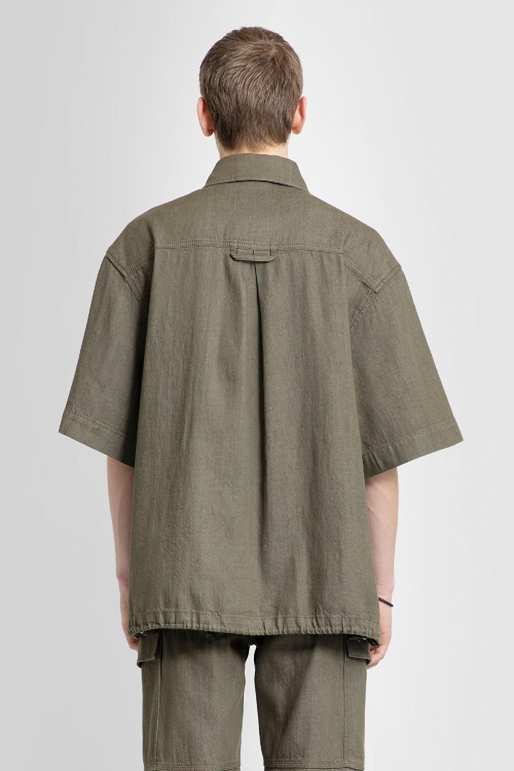 Antonioli ALEXANDER MCQUEEN MAN GREEN SHIRTS
