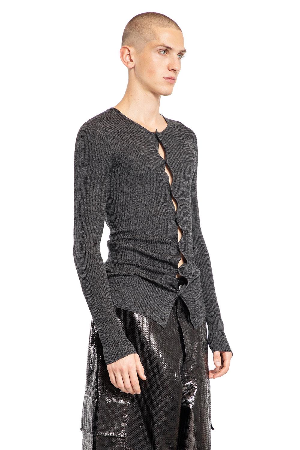 Antonioli ALEXANDER MCQUEEN MAN GREY KNITWEAR