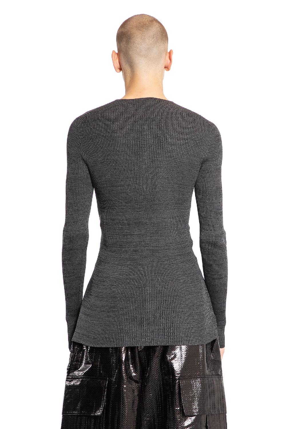 Antonioli ALEXANDER MCQUEEN MAN GREY KNITWEAR