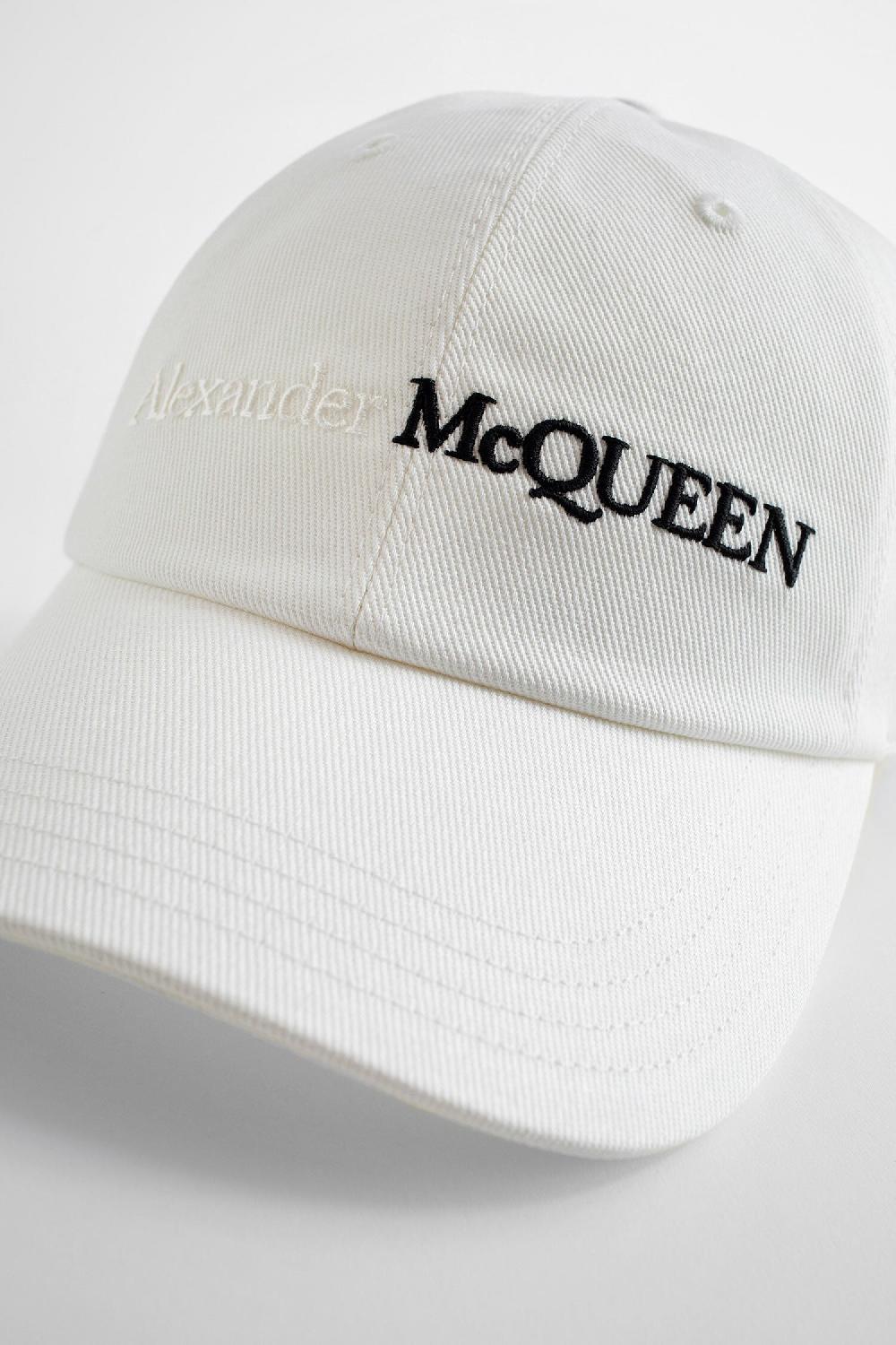 Antonioli ALEXANDER MCQUEEN MAN WHITE HATS