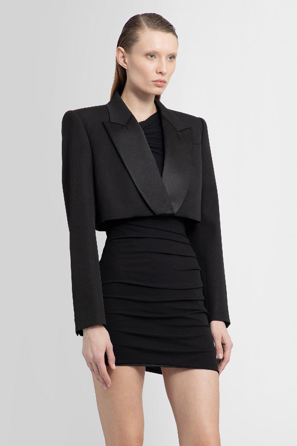 Antonioli ALEXANDER MCQUEEN WOMAN BLACK BLAZERS