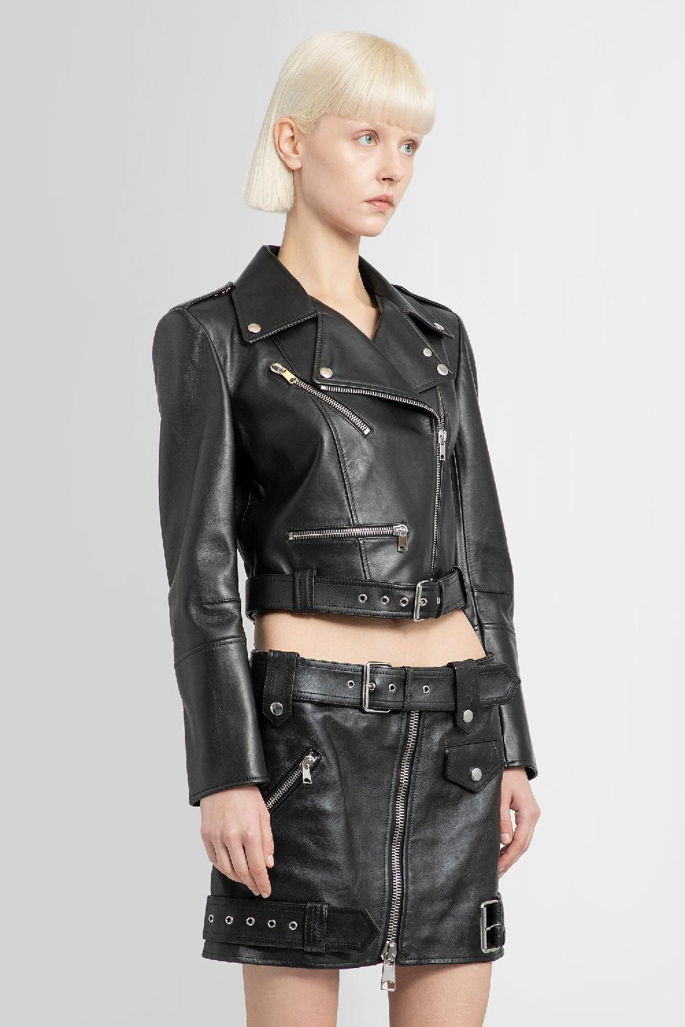 Antonioli ALEXANDER MCQUEEN WOMAN BLACK JACKETS
