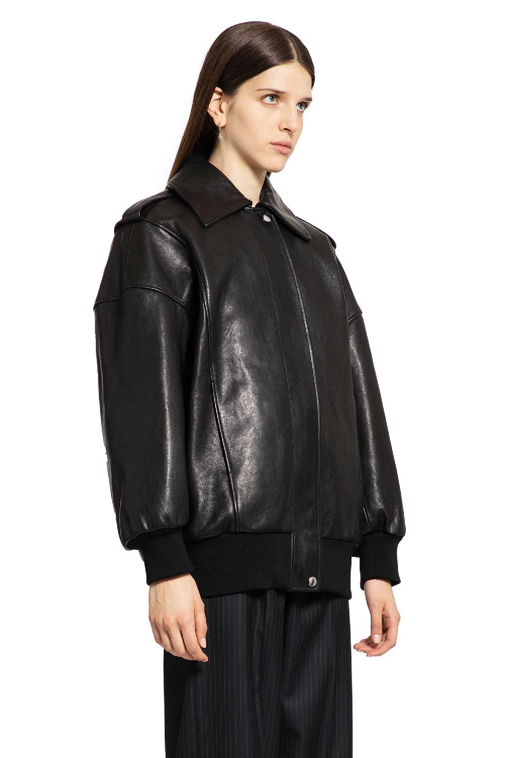 Antonioli ALEXANDER MCQUEEN WOMAN BLACK JACKETS