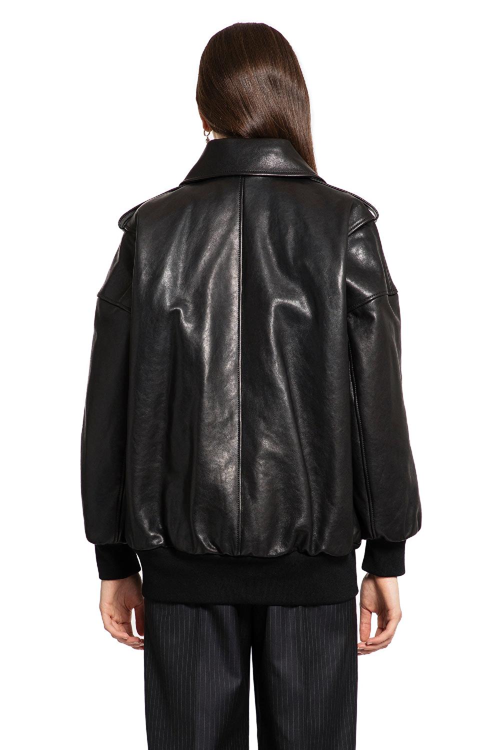 Antonioli ALEXANDER MCQUEEN WOMAN BLACK JACKETS