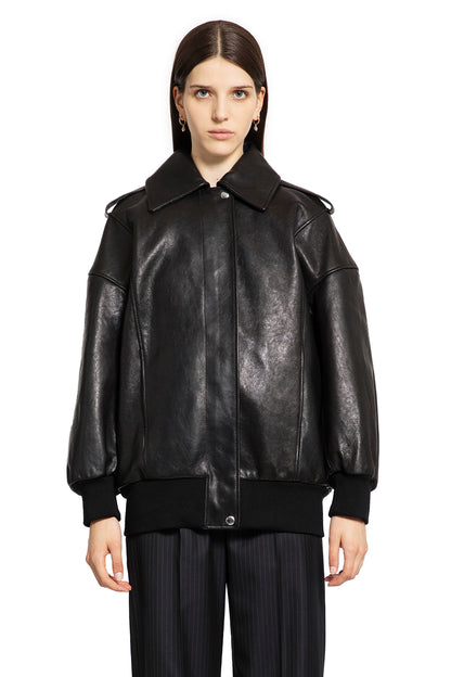 Antonioli ALEXANDER MCQUEEN WOMAN BLACK JACKETS