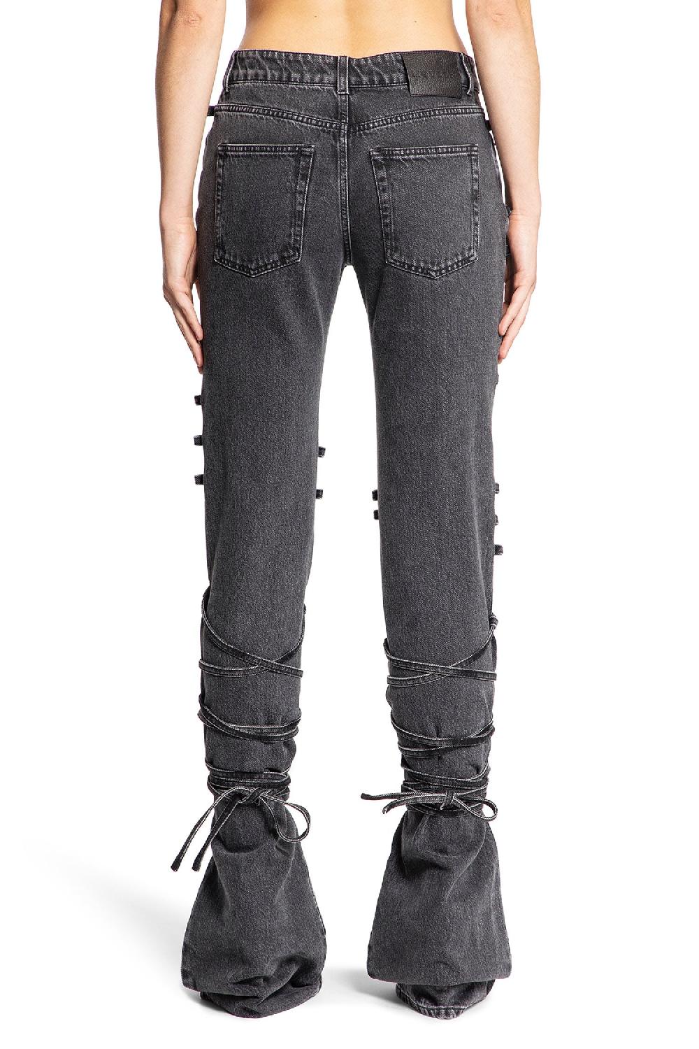 Antonioli ALEXANDER MCQUEEN WOMAN BLACK JEANS