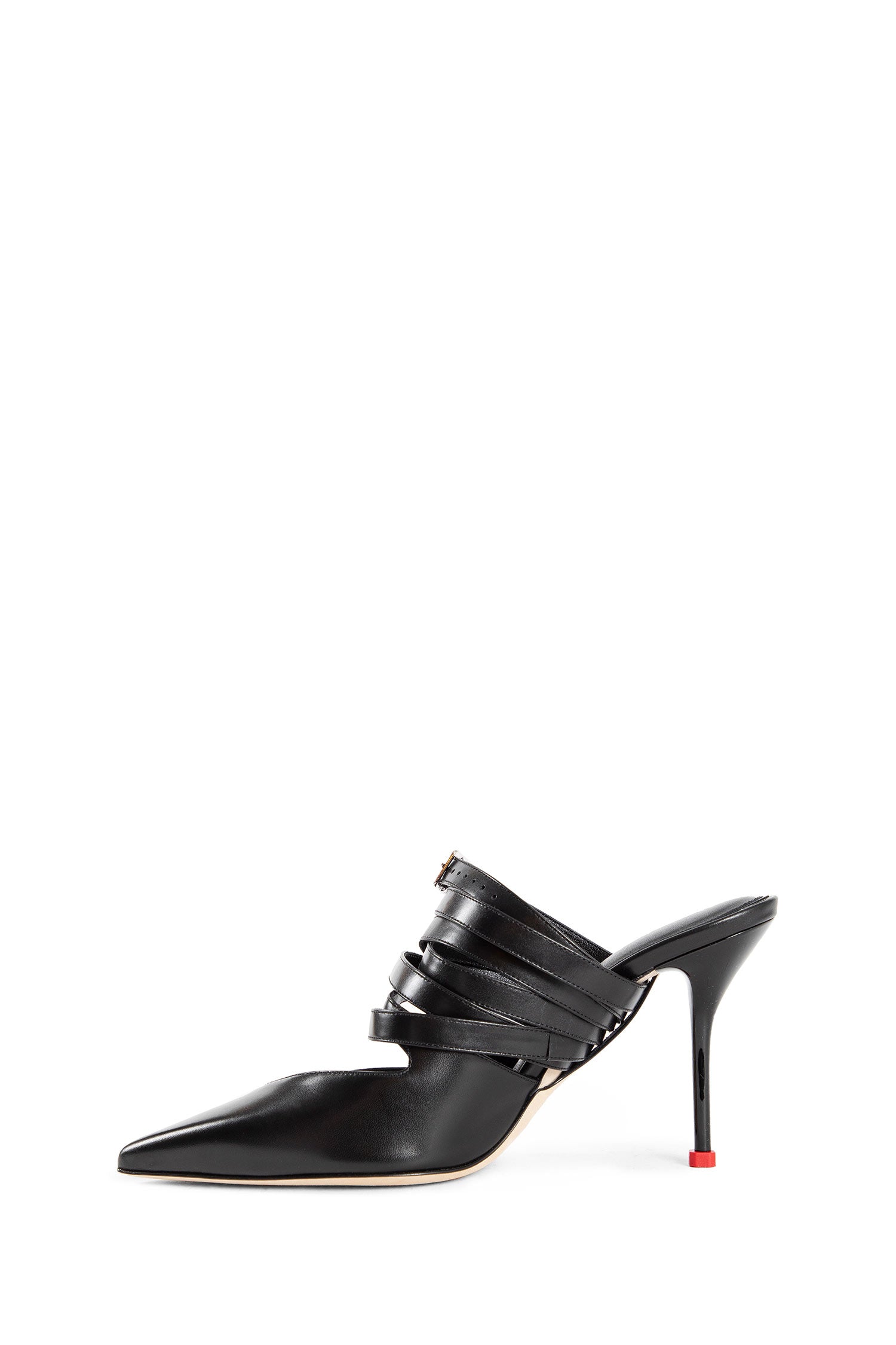 Antonioli ALEXANDER MCQUEEN WOMAN BLACK MULES