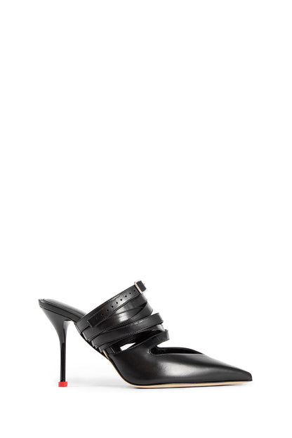 Antonioli ALEXANDER MCQUEEN WOMAN BLACK MULES