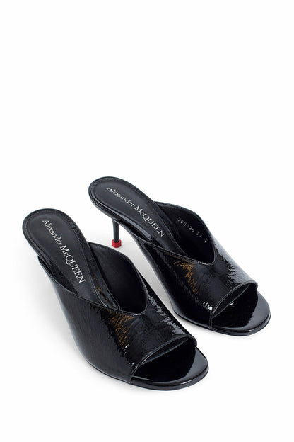 Antonioli ALEXANDER MCQUEEN WOMAN BLACK MULES