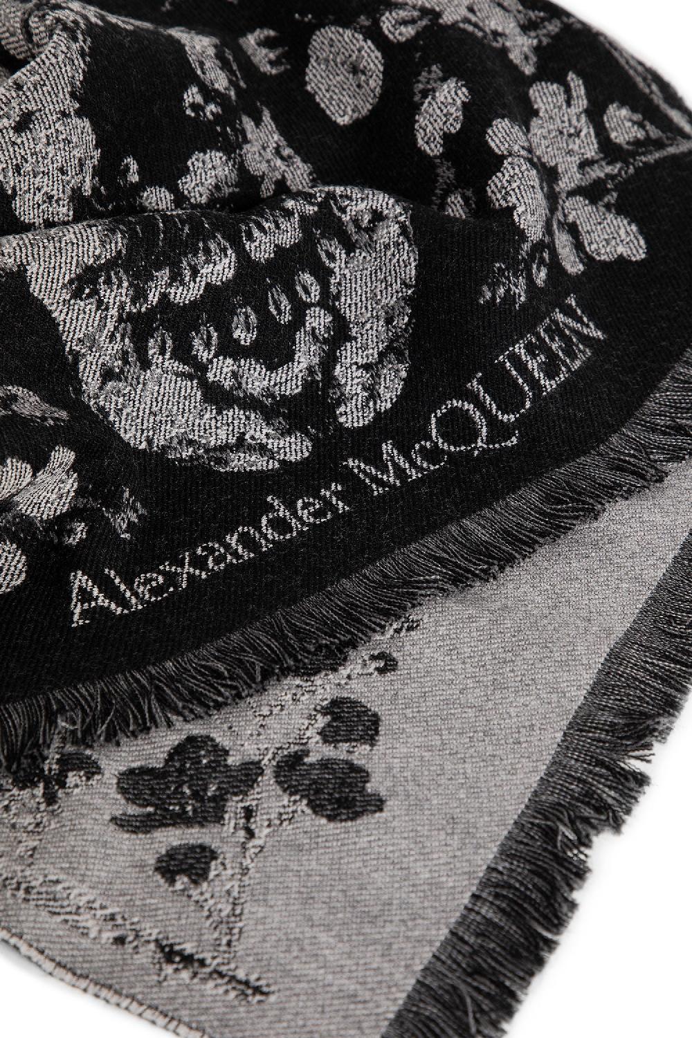 Antonioli ALEXANDER MCQUEEN WOMAN BLACK SCARVES
