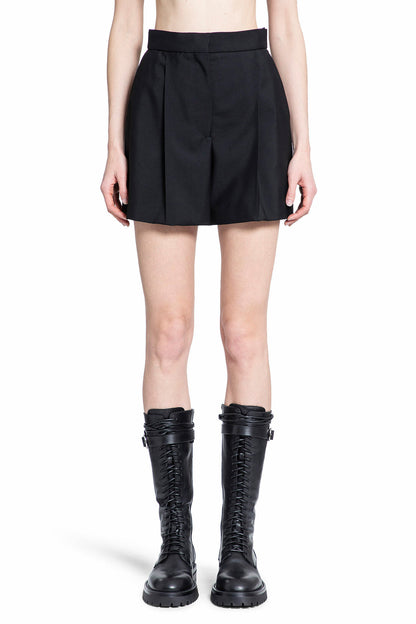 Antonioli ALEXANDER MCQUEEN WOMAN BLACK SHORTS