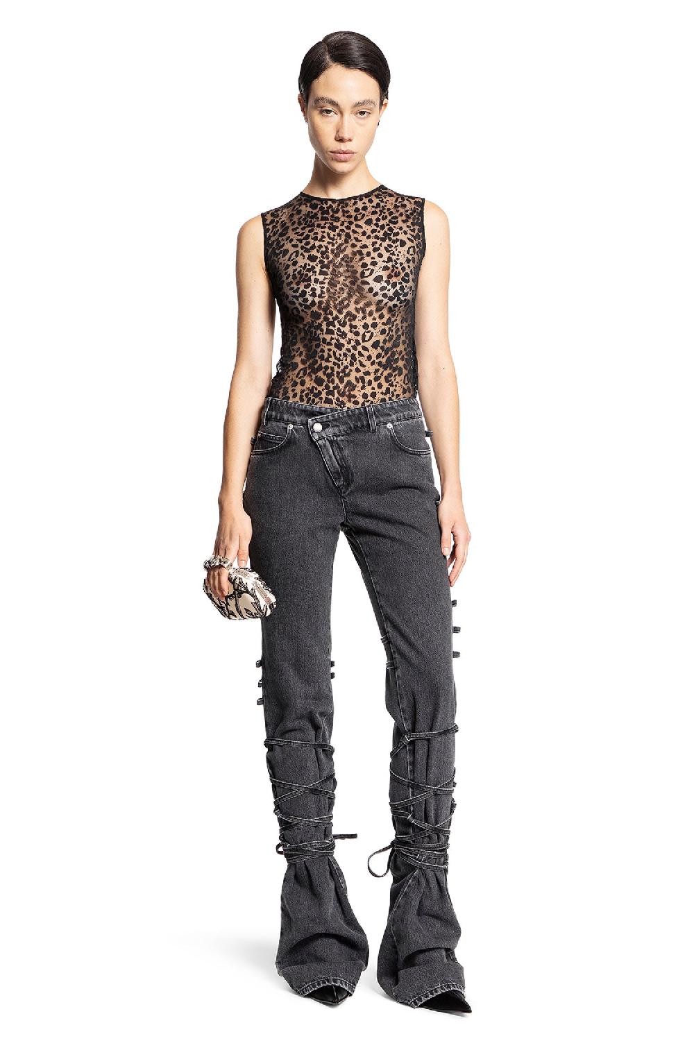 Antonioli ALEXANDER MCQUEEN WOMAN BLACK TOPS