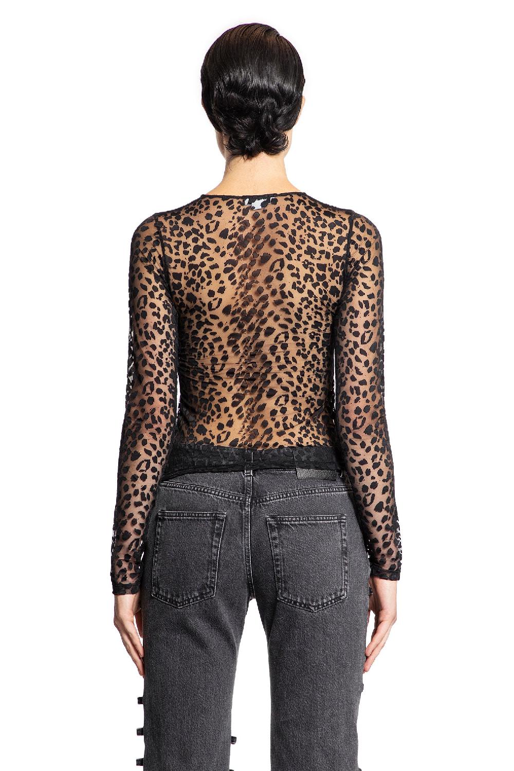 Antonioli ALEXANDER MCQUEEN WOMAN BLACK TOPS