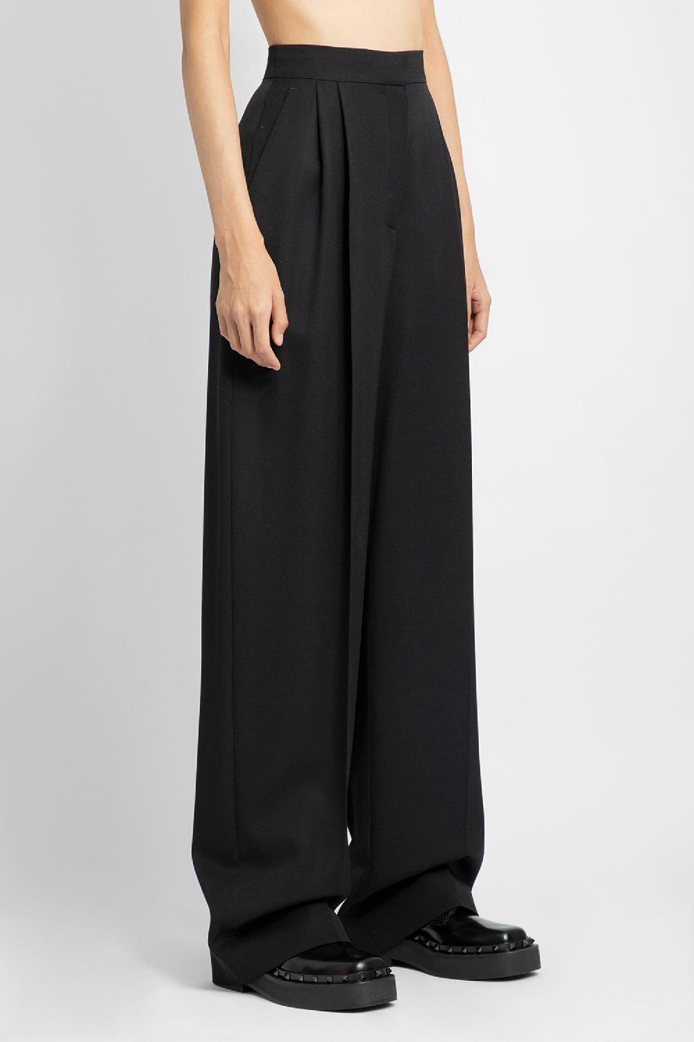 Antonioli ALEXANDER MCQUEEN WOMAN BLACK TROUSERS