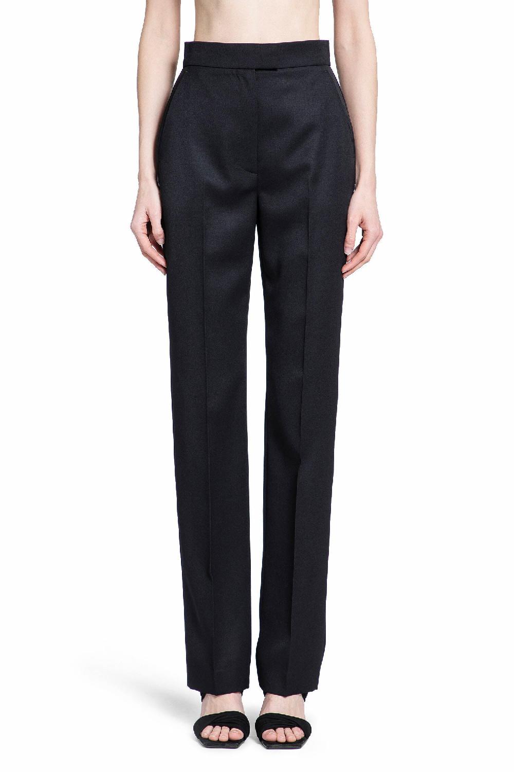 Antonioli ALEXANDER MCQUEEN WOMAN BLACK TROUSERS