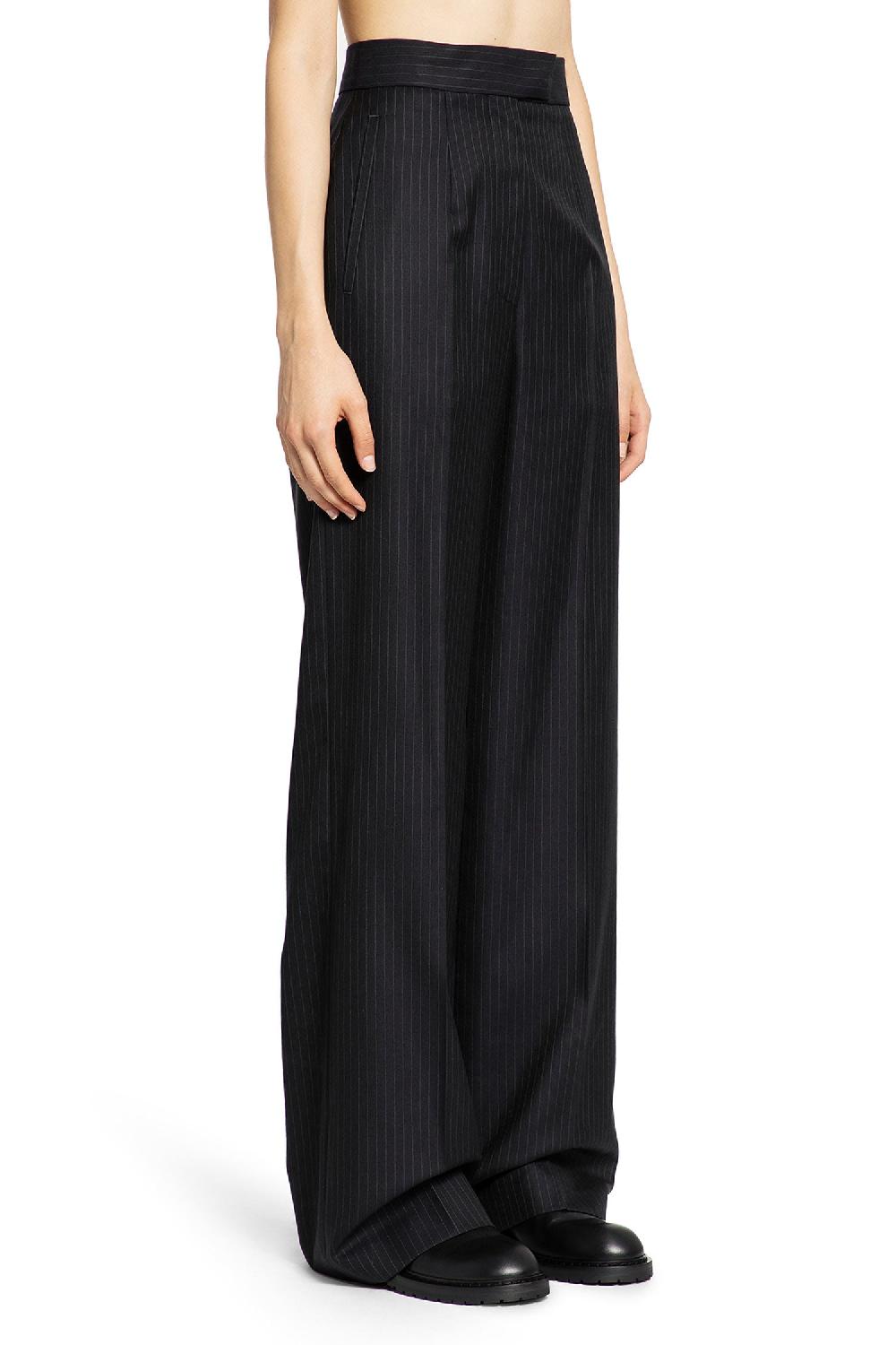 Antonioli ALEXANDER MCQUEEN WOMAN BLUE TROUSERS