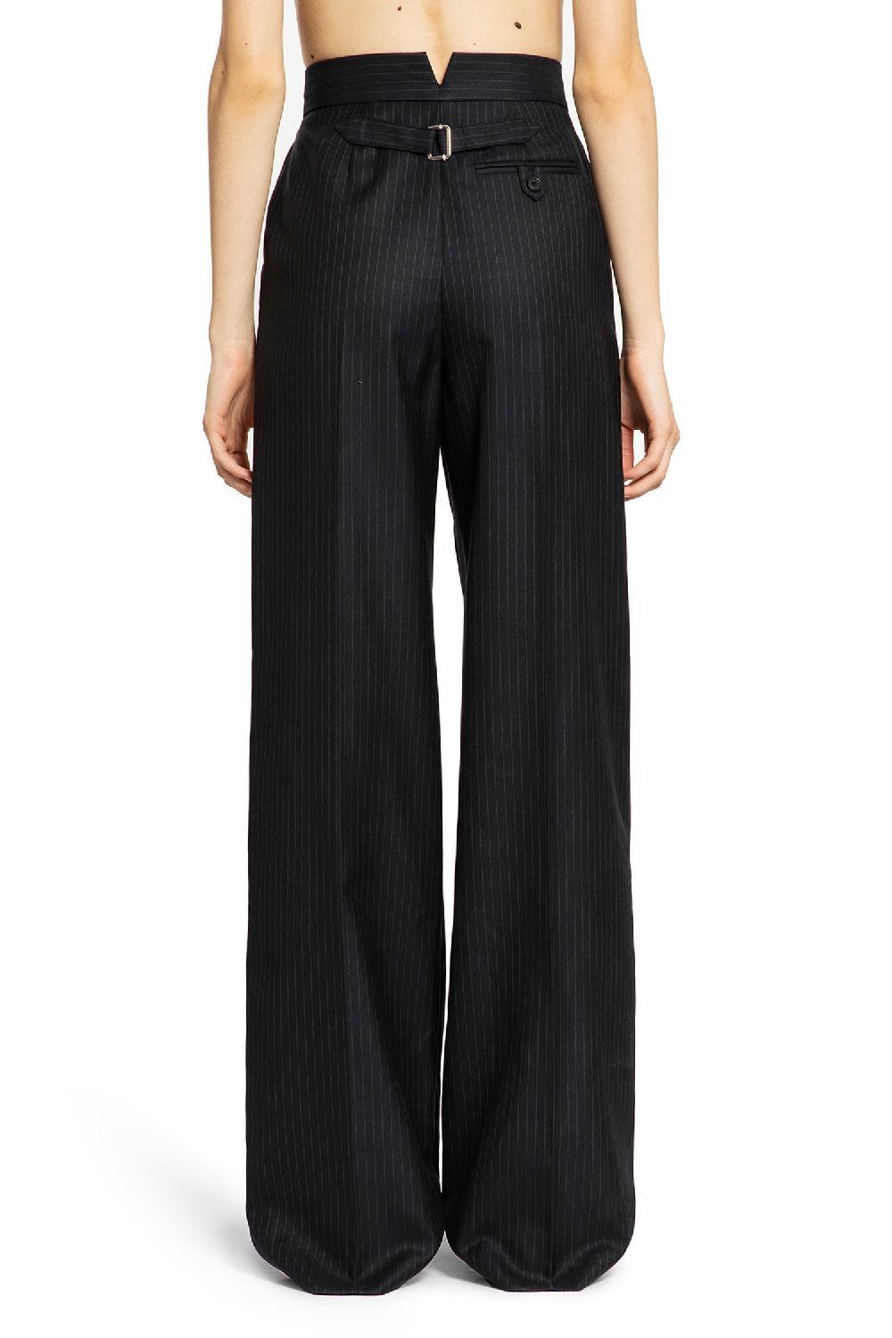 Antonioli ALEXANDER MCQUEEN WOMAN BLUE TROUSERS