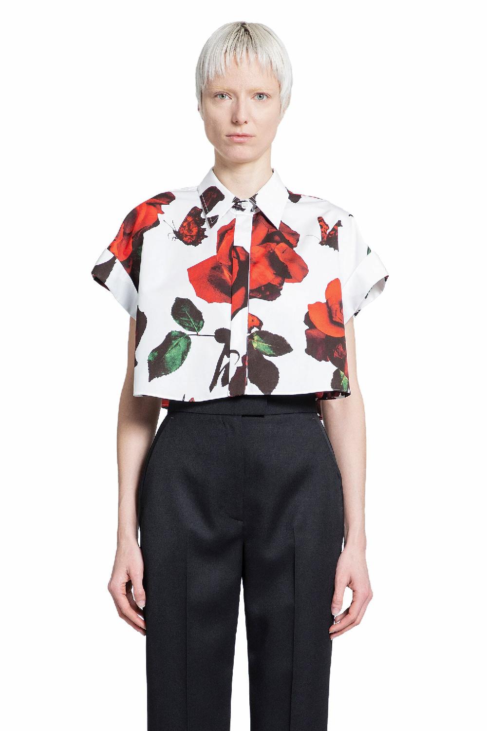 Antonioli ALEXANDER MCQUEEN WOMAN WHITE SHIRTS