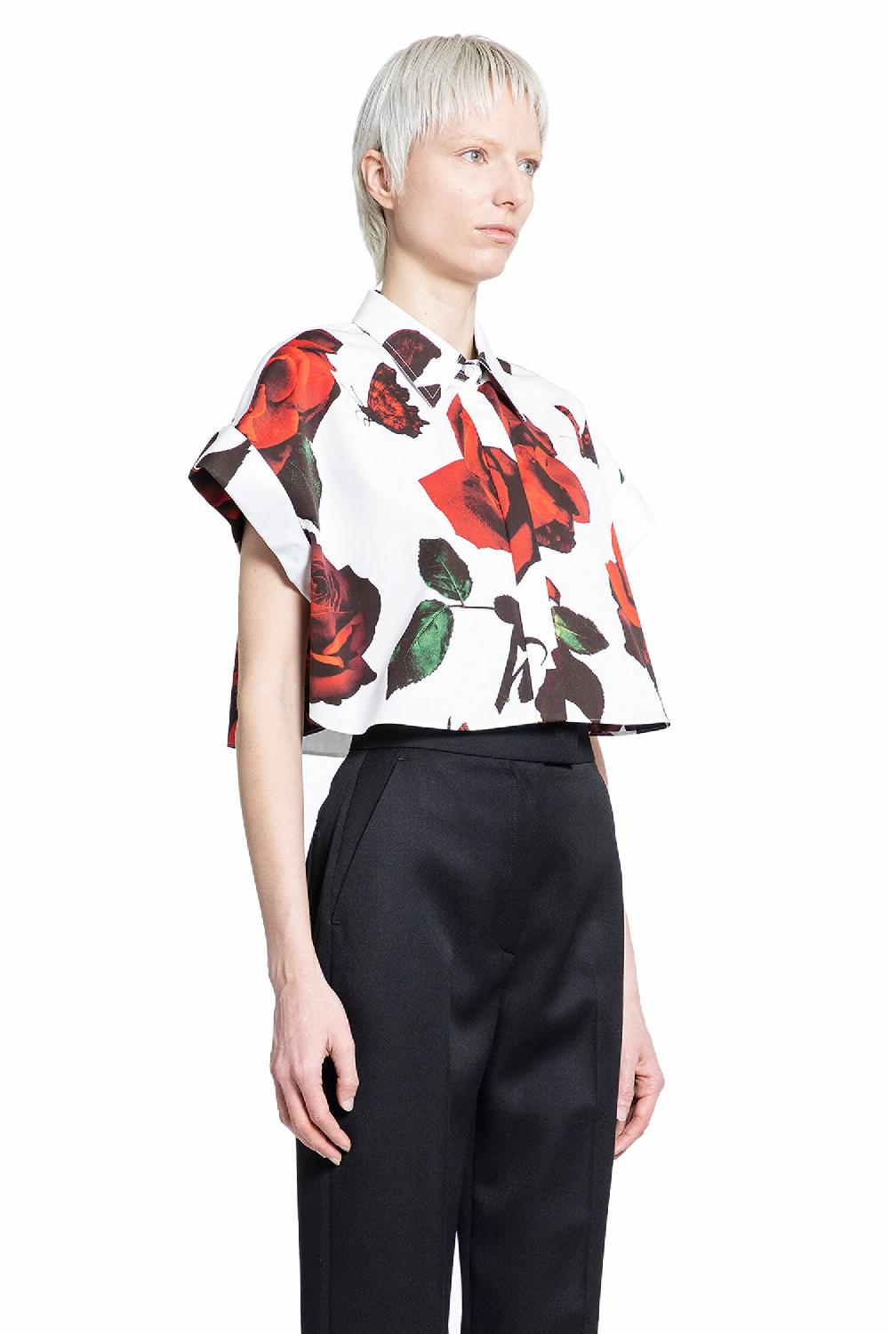 Antonioli ALEXANDER MCQUEEN WOMAN WHITE SHIRTS