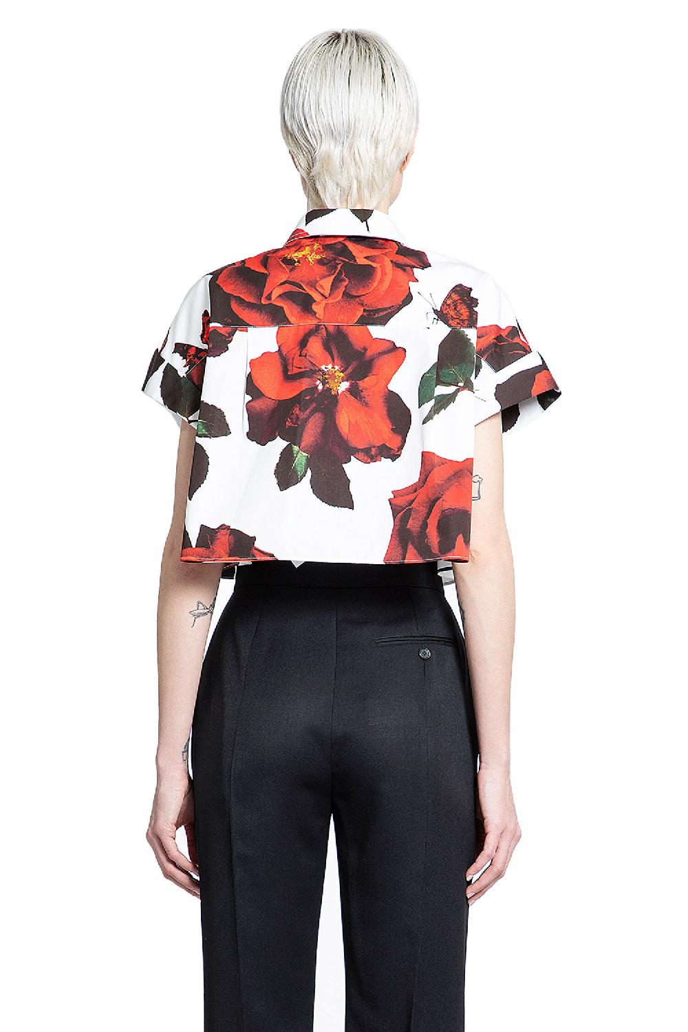 Antonioli ALEXANDER MCQUEEN WOMAN WHITE SHIRTS