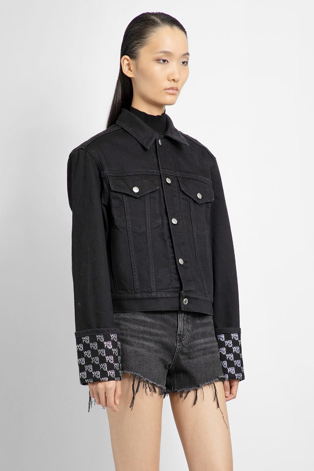 Antonioli ALEXANDER WANG WOMAN BLACK JACKETS