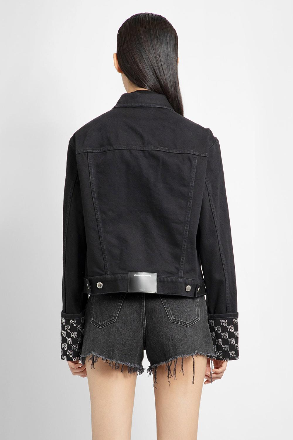 Antonioli ALEXANDER WANG WOMAN BLACK JACKETS
