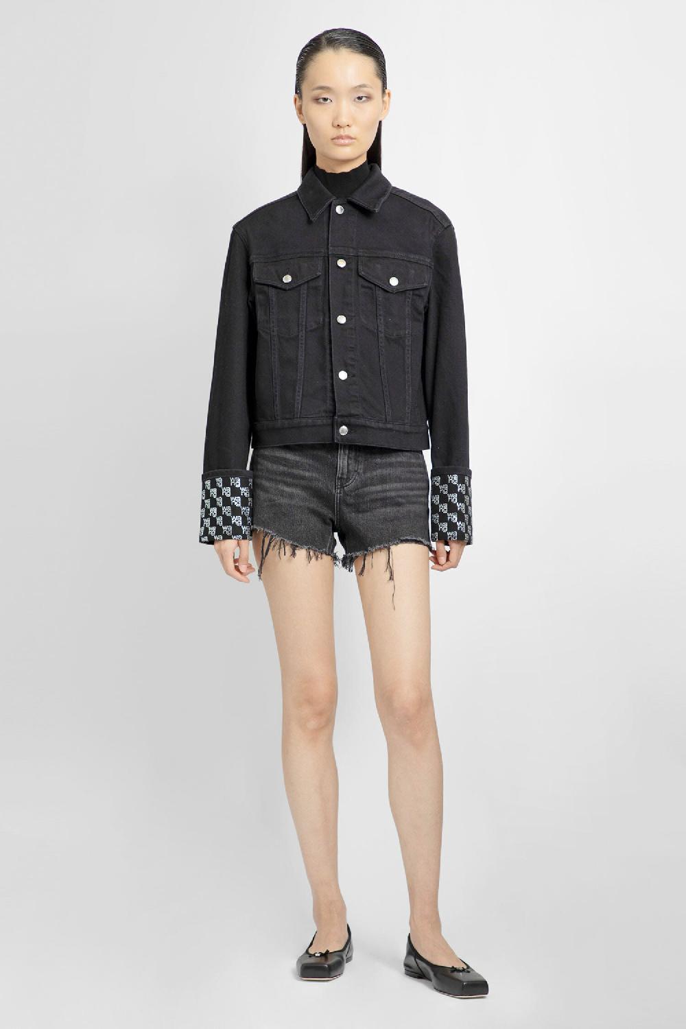 Antonioli ALEXANDER WANG WOMAN BLACK JACKETS