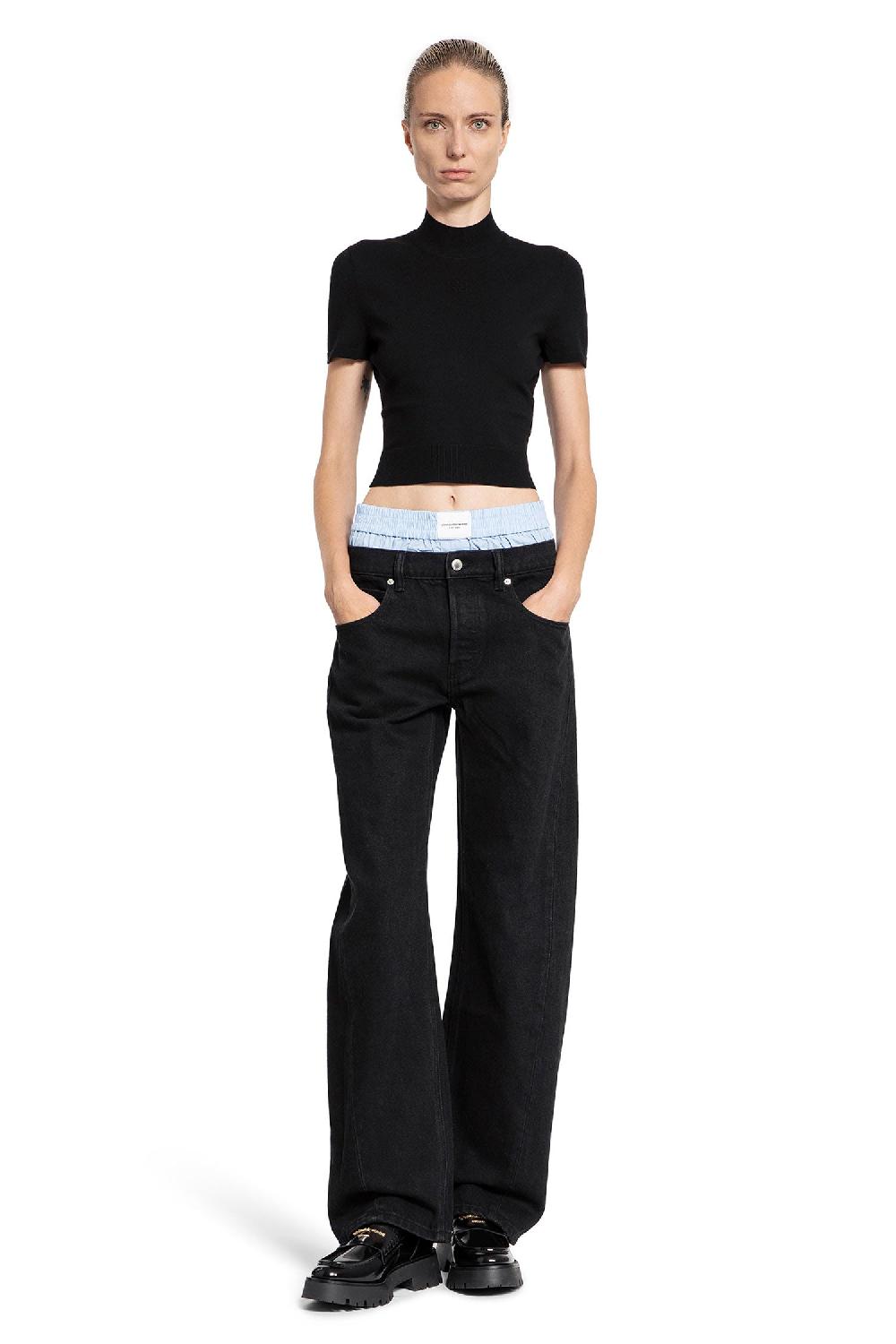 Antonioli ALEXANDER WANG WOMAN BLACK JEANS