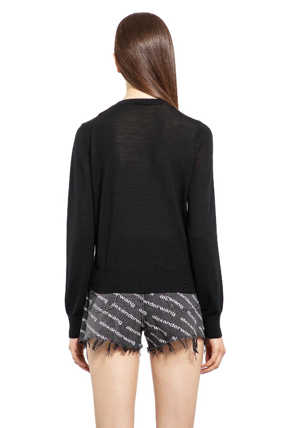 Antonioli ALEXANDER WANG WOMAN BLACK KNITWEAR