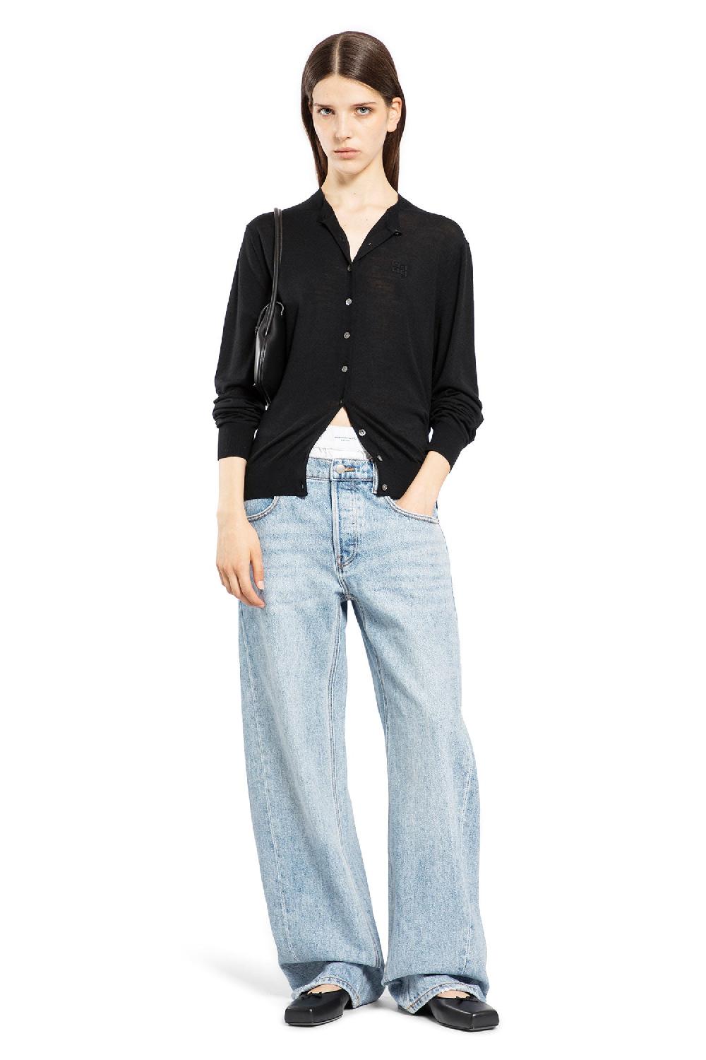 Antonioli ALEXANDER WANG WOMAN BLACK KNITWEAR