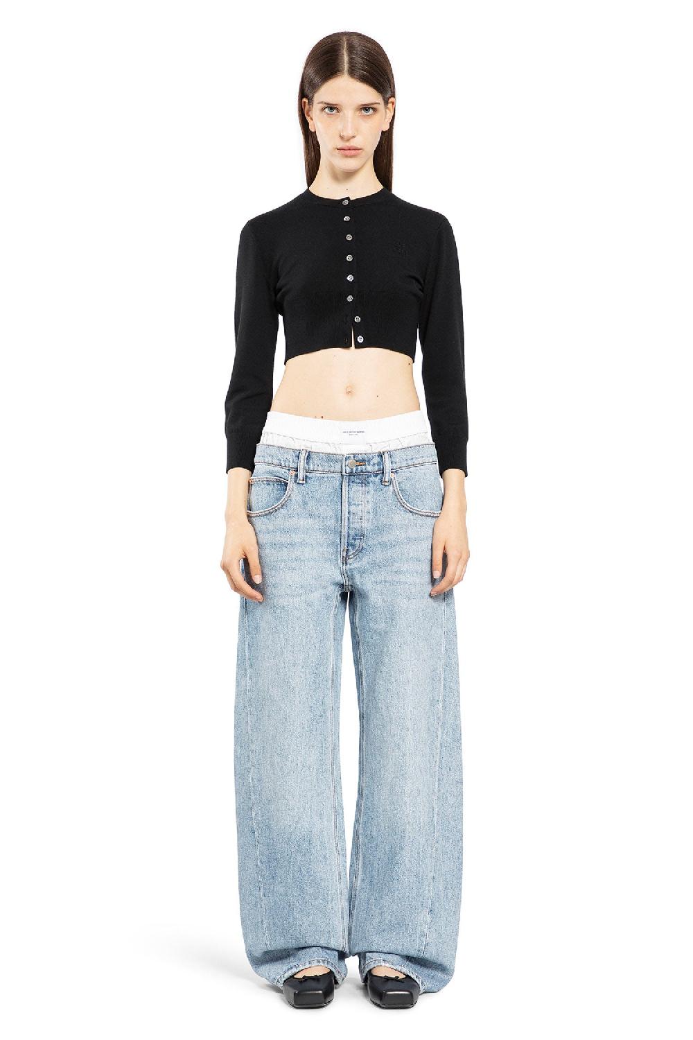 Antonioli ALEXANDER WANG WOMAN BLACK KNITWEAR