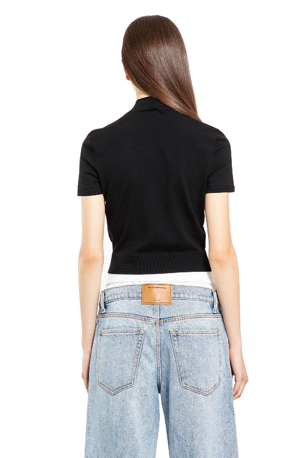 Antonioli ALEXANDER WANG WOMAN BLACK TOPS