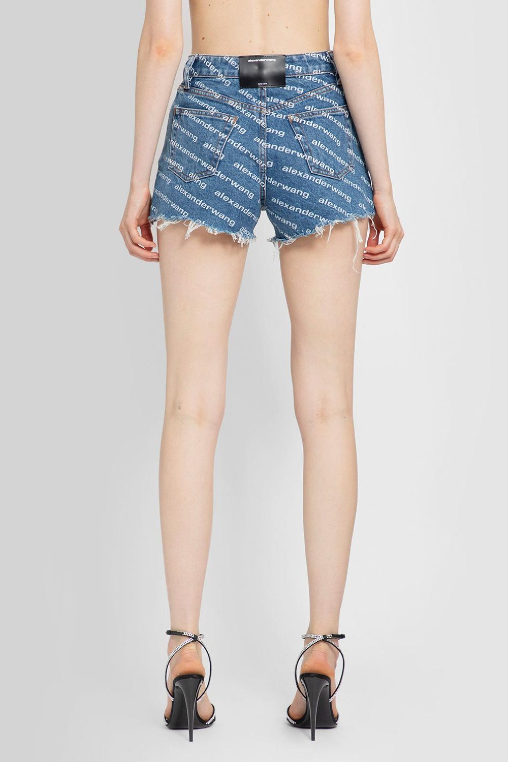 Antonioli ALEXANDER WANG WOMAN BLUE SHORTS