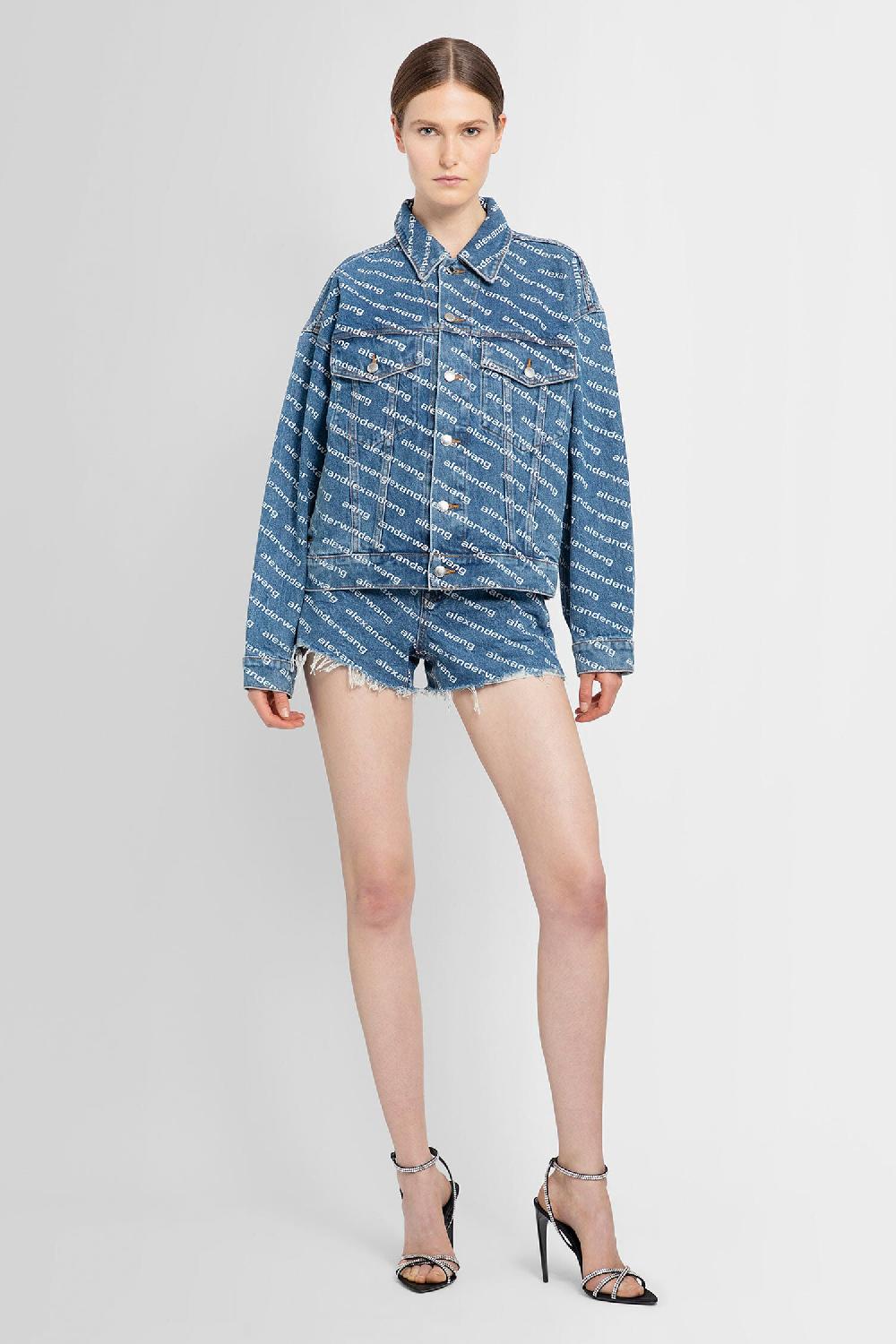 Antonioli ALEXANDER WANG WOMAN BLUE SHORTS