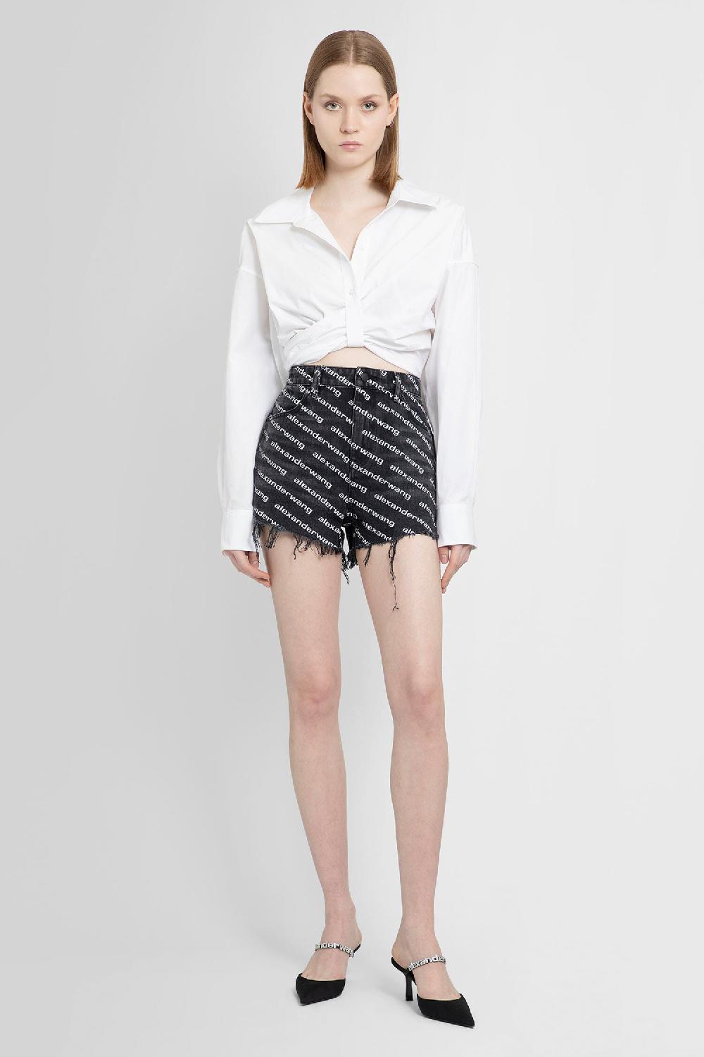 Antonioli ALEXANDER WANG WOMAN GREY SHORTS