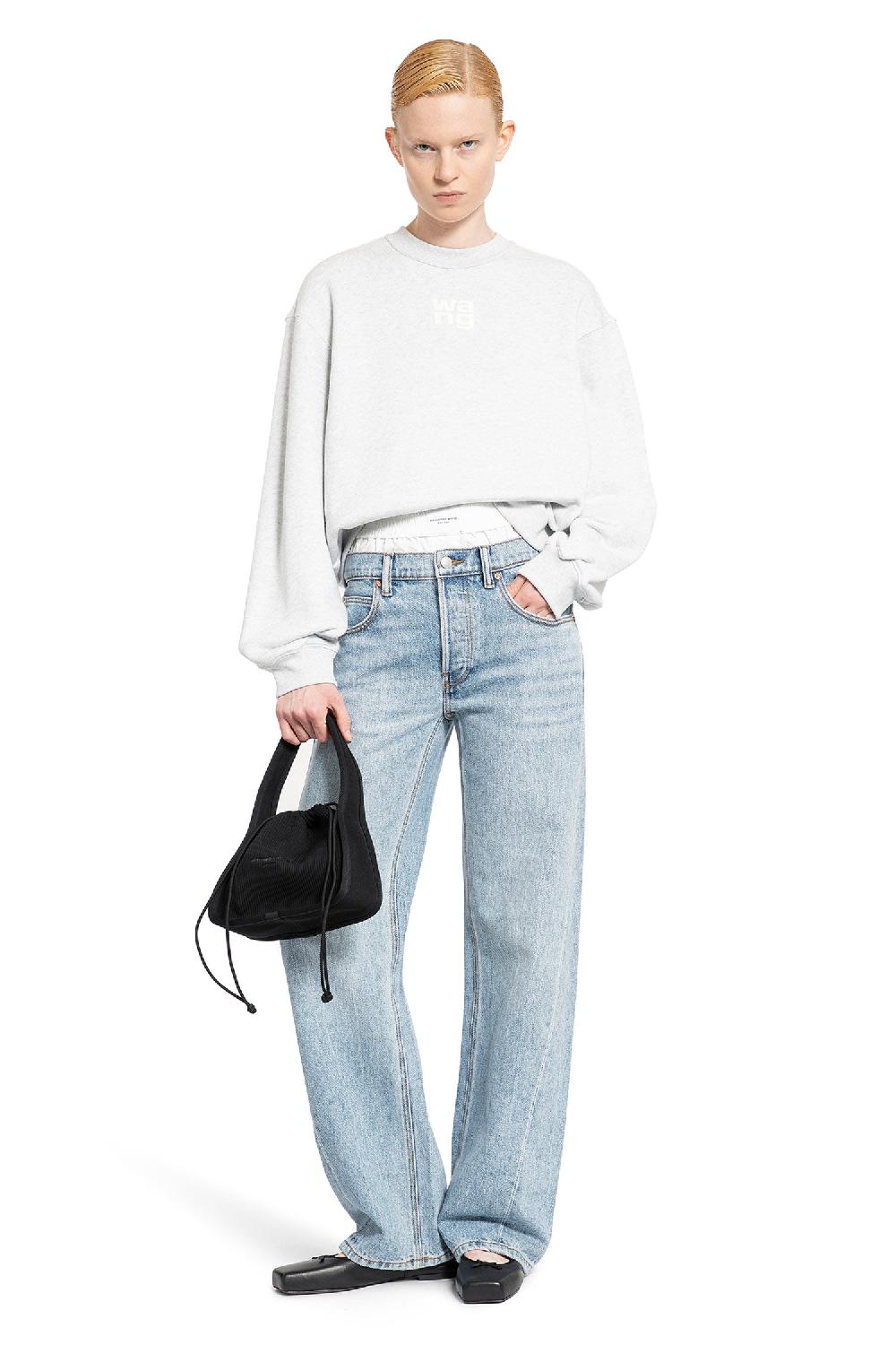 Antonioli ALEXANDER WANG WOMAN GREY SWEATSHIRTS
