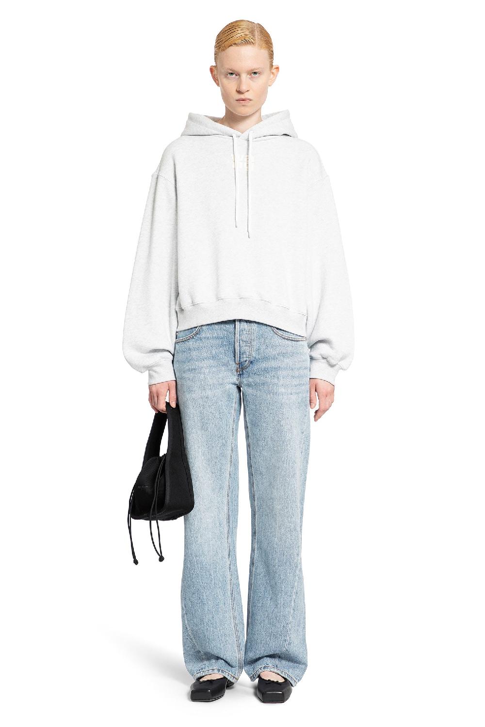 Antonioli ALEXANDER WANG WOMAN GREY SWEATSHIRTS