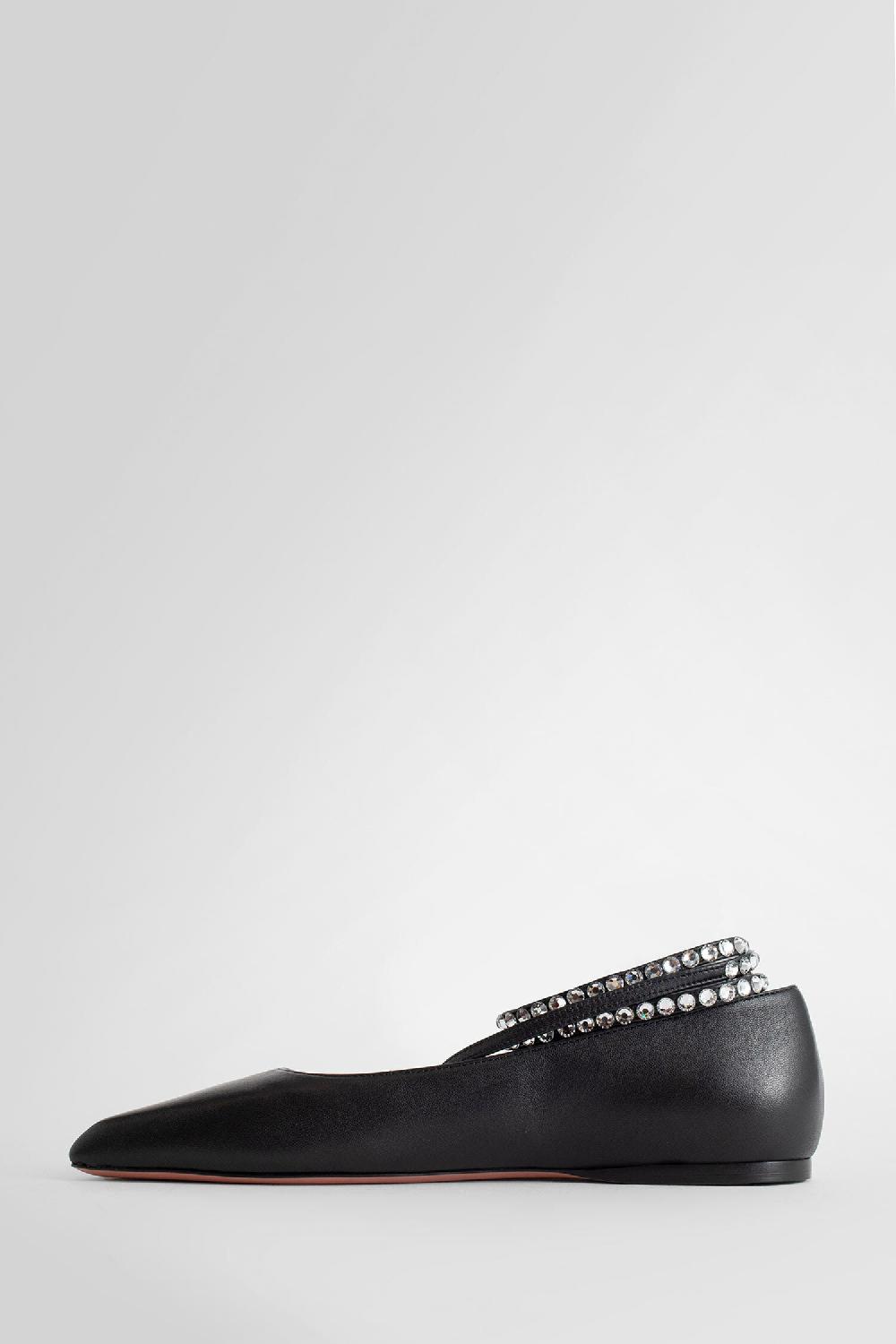 Antonioli AMINA MUADDI WOMAN BLACK FLATS