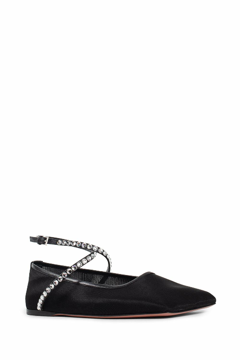 Antonioli AMINA MUADDI WOMAN BLACK FLATS