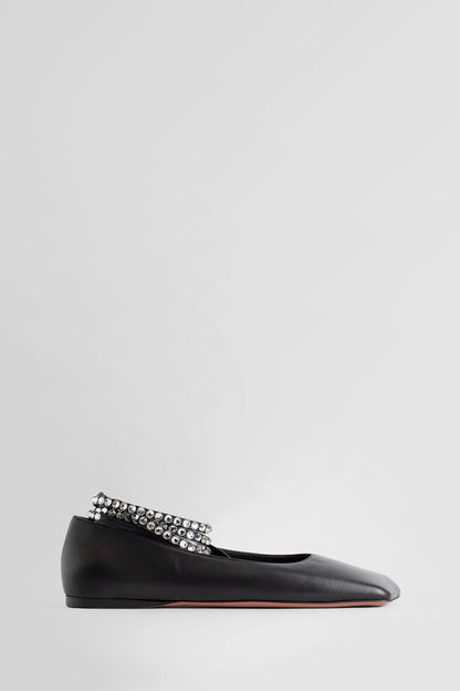 Antonioli AMINA MUADDI WOMAN BLACK FLATS