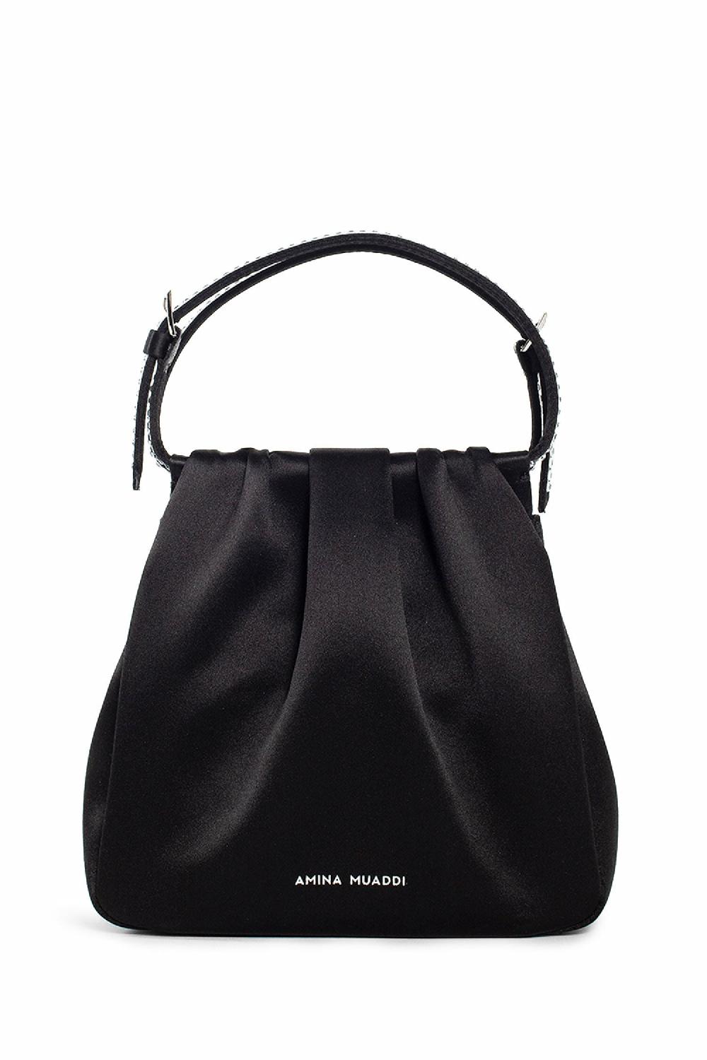 Antonioli AMINA MUADDI WOMAN BLACK MINI BAGS