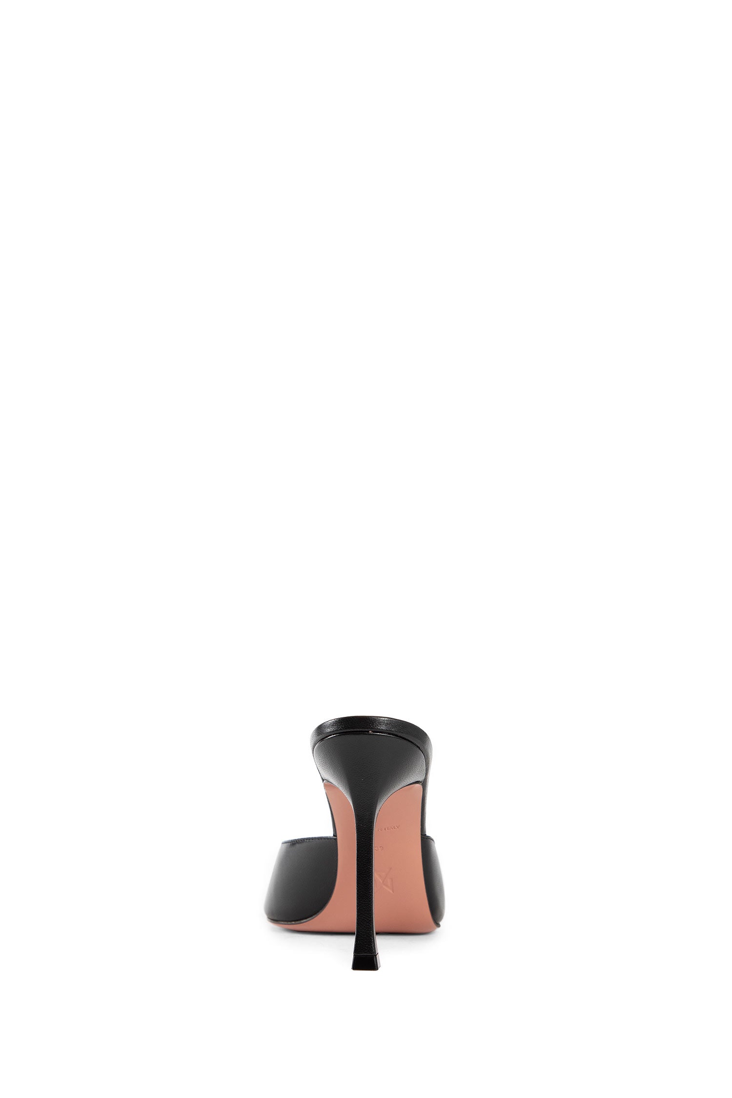 Antonioli AMINA MUADDI WOMAN BLACK SANDALS & SLIDES