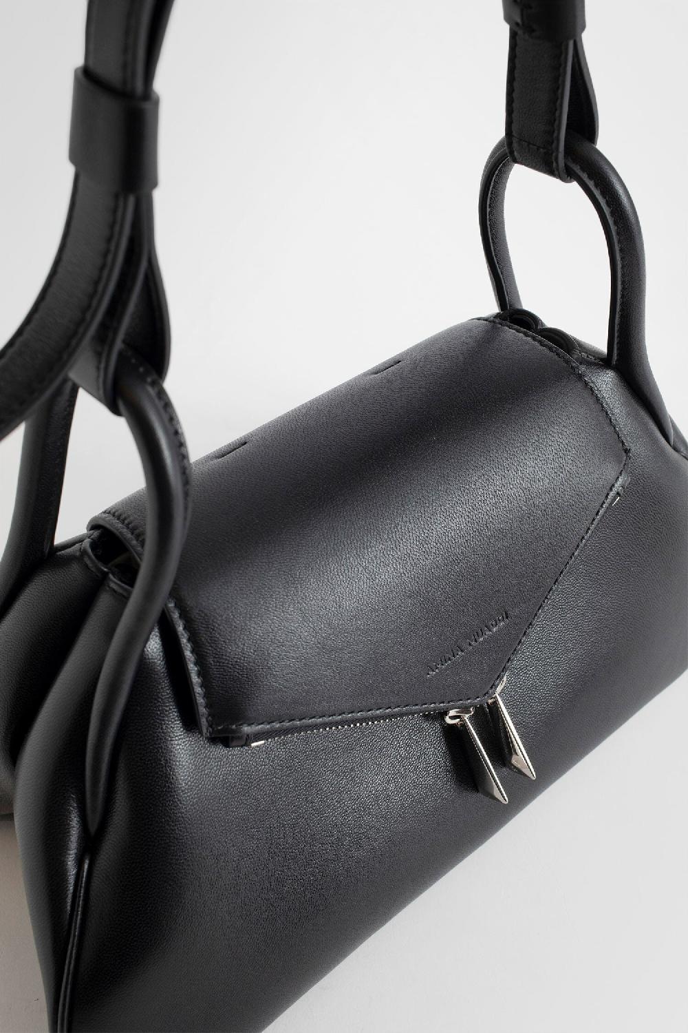 Antonioli AMINA MUADDI WOMAN BLACK SHOULDER BAGS