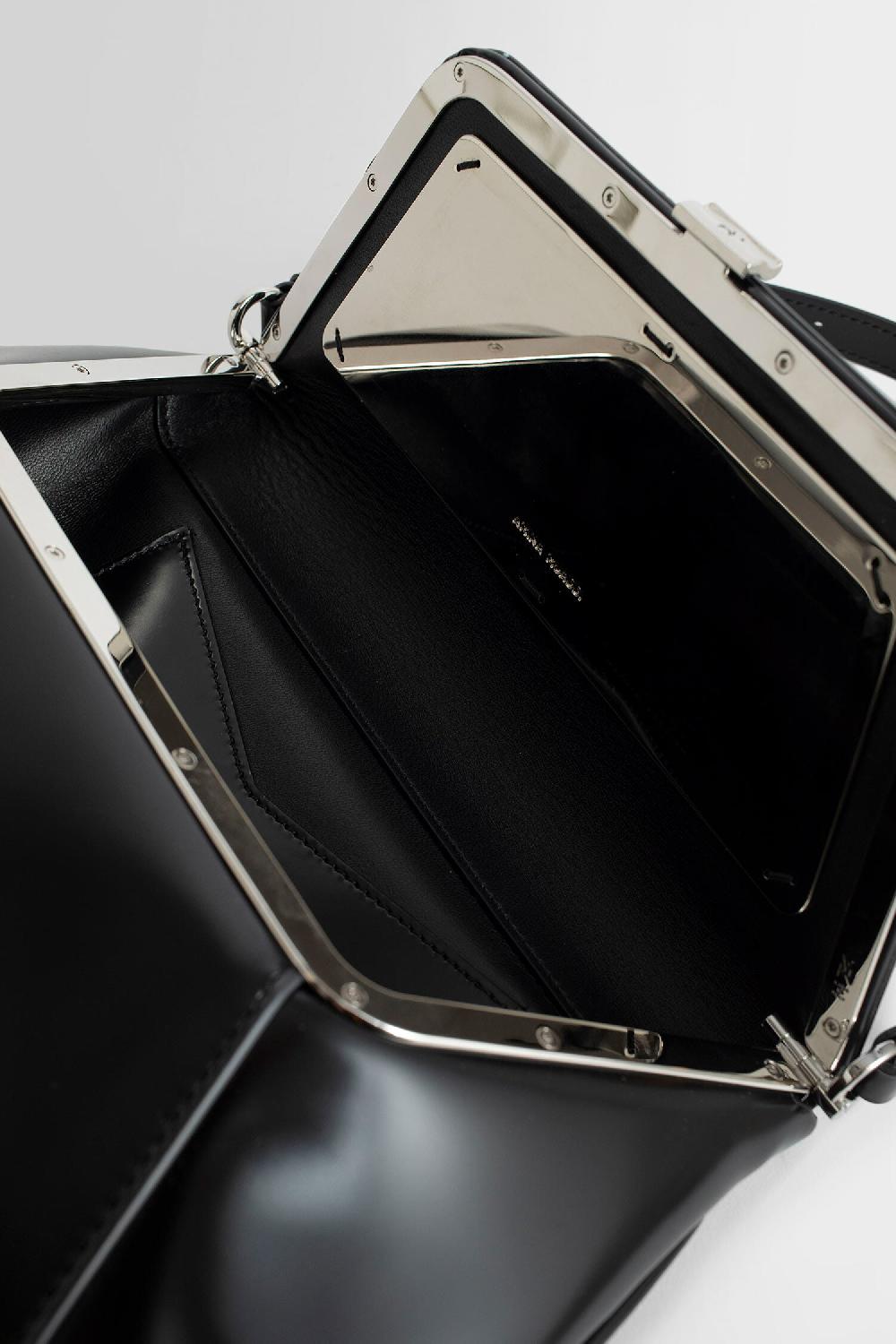 Antonioli AMINA MUADDI WOMAN BLACK SHOULDER BAGS