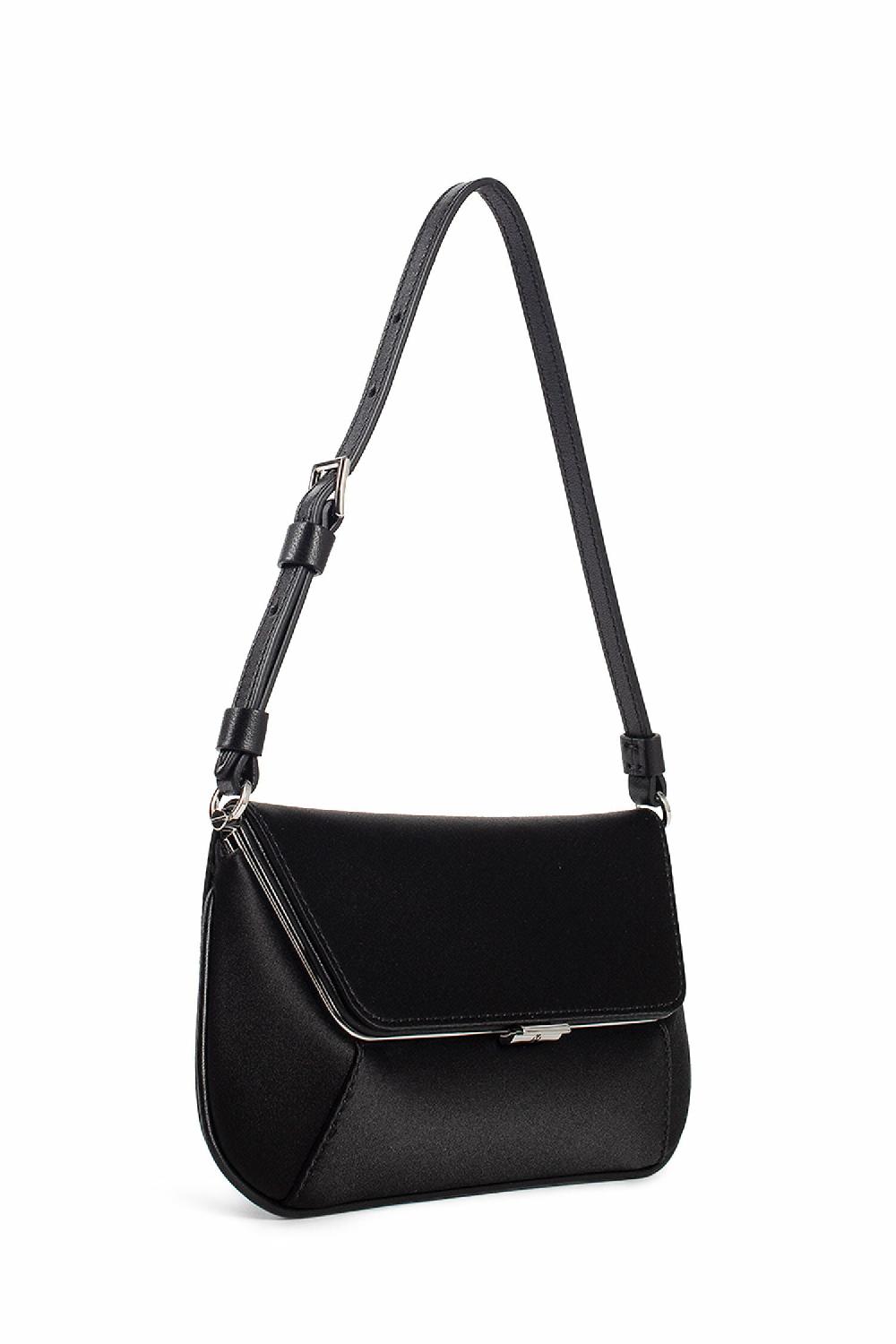 Antonioli AMINA MUADDI WOMAN BLACK SHOULDER BAGS