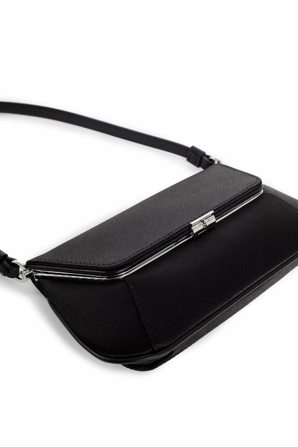 Antonioli AMINA MUADDI WOMAN BLACK SHOULDER BAGS