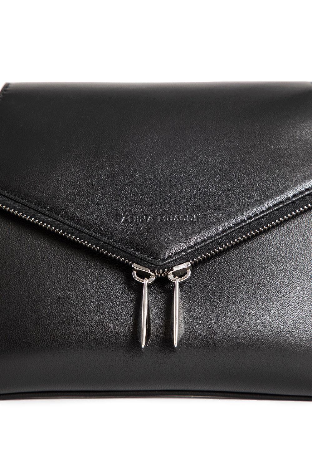 Antonioli AMINA MUADDI WOMAN BLACK SHOULDER BAGS