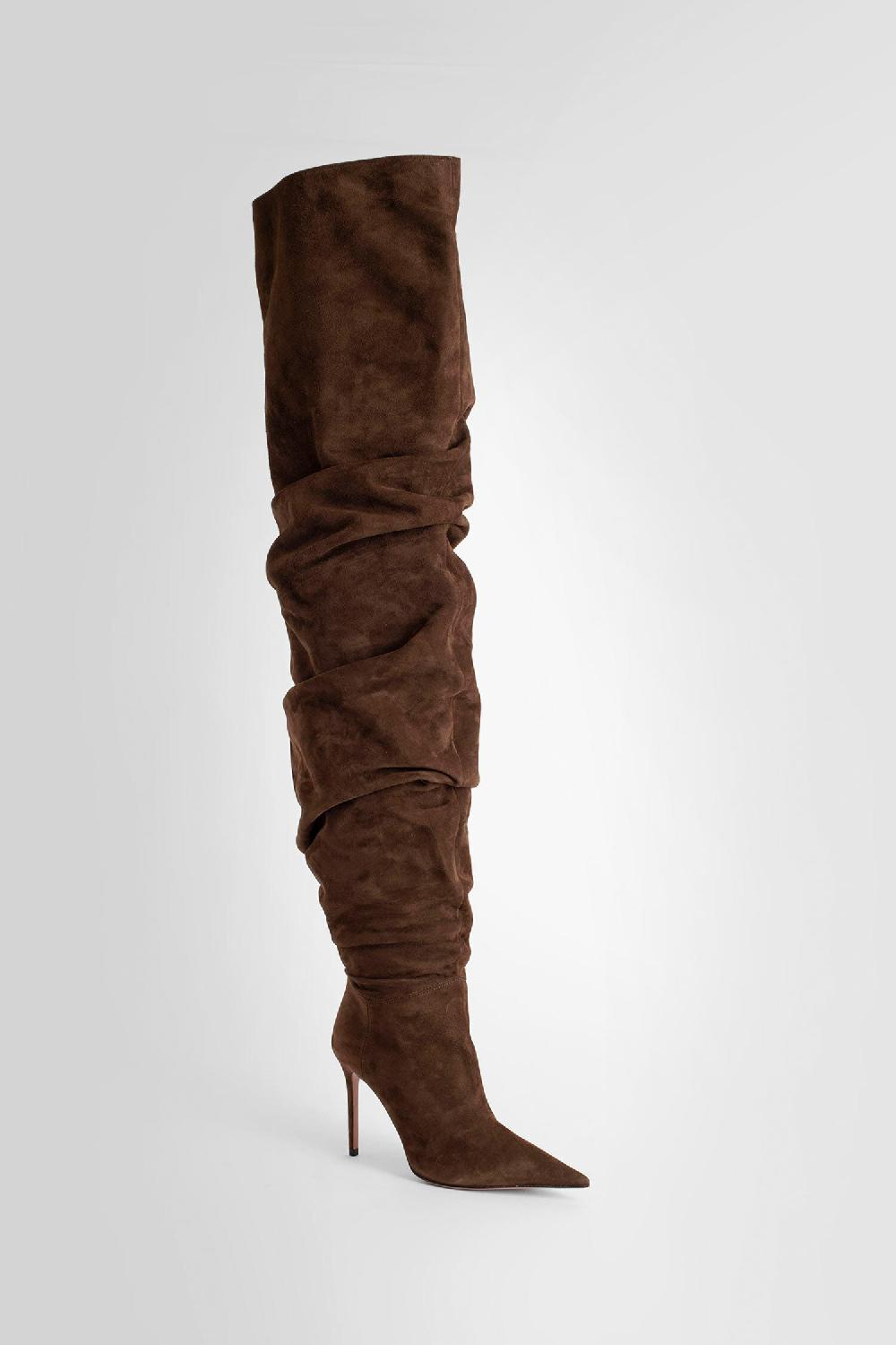 Antonioli AMINA MUADDI WOMAN BROWN BOOTS
