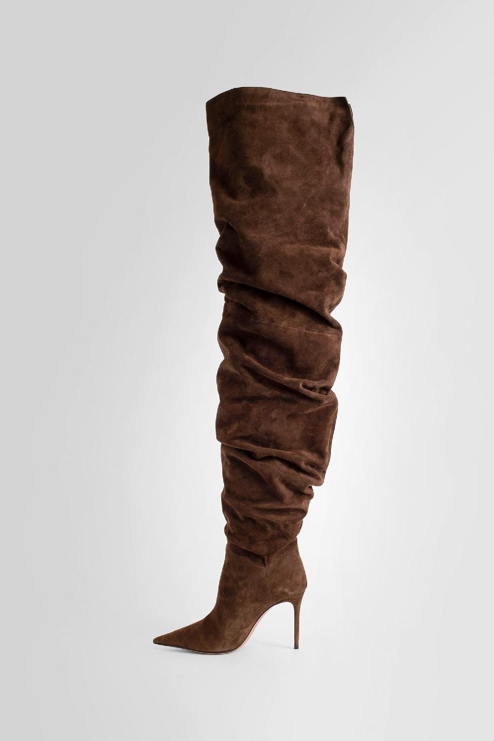 Antonioli AMINA MUADDI WOMAN BROWN BOOTS