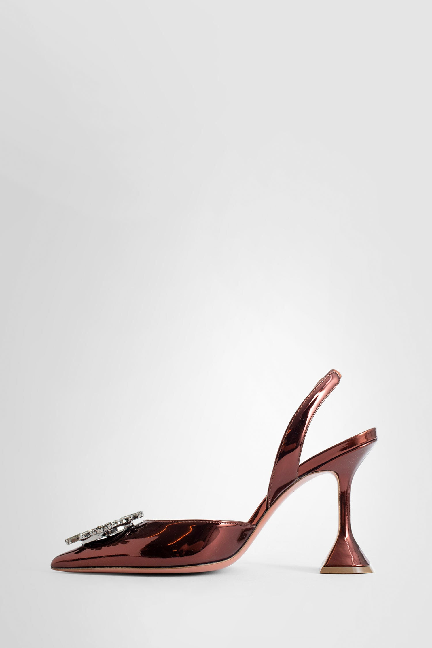 Antonioli AMINA MUADDI WOMAN BROWN PUMPS